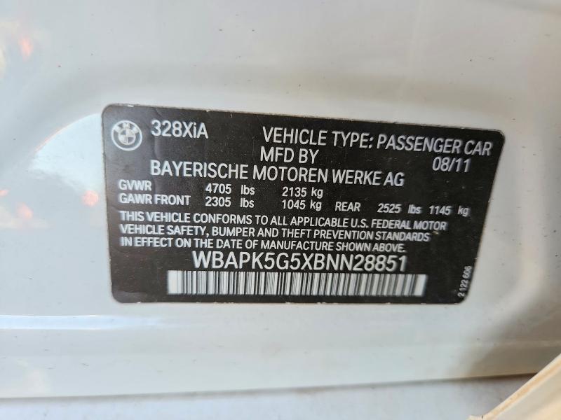 2011 BMW 328 xi Sulev