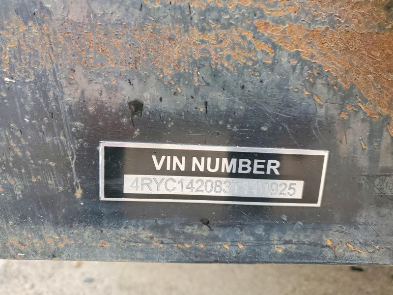 2003 Chah 2003 Charmac Enclosed Cargo Trailer