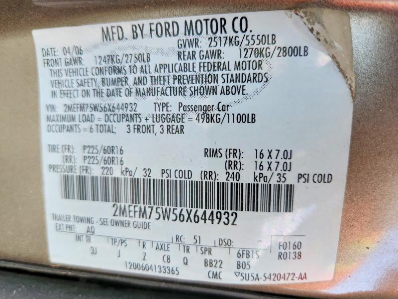 2006 Mercury Grand Marquis ls
