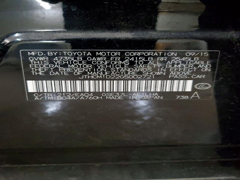 2016 Lexus Is 300 Base