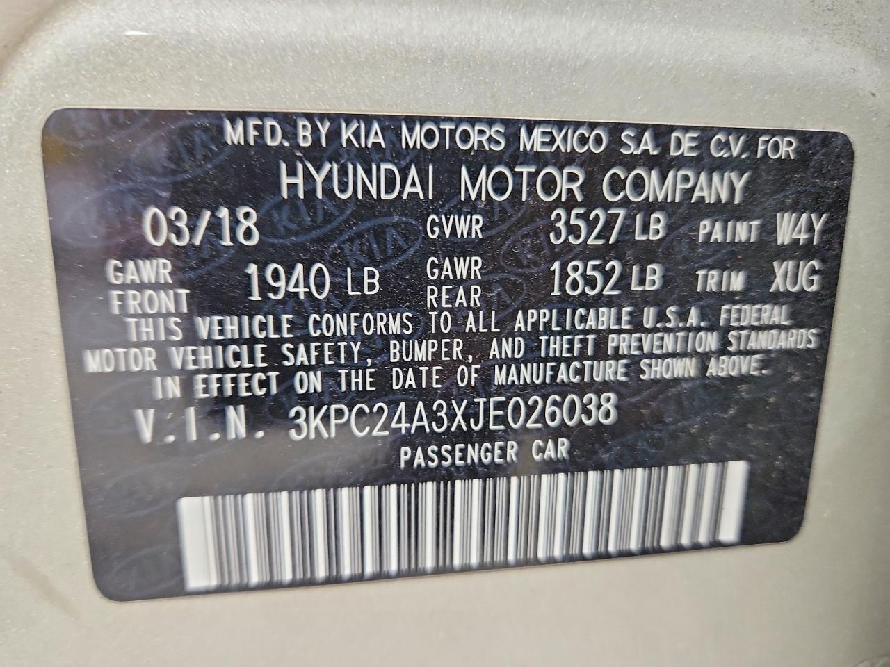 2018 Hyundai Accent se