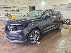 Lincoln mkx salvage cars for sale: 2016 Lincoln Mkx Reserve