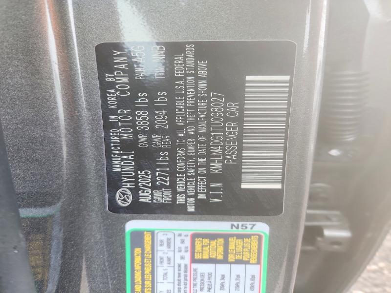 2026 Hyundai Elantra sel Sport
