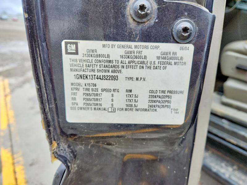 2004 Chevrolet Tahoe K1500