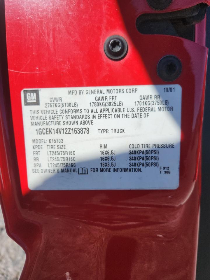 2002 Chevrolet Silverado K1500