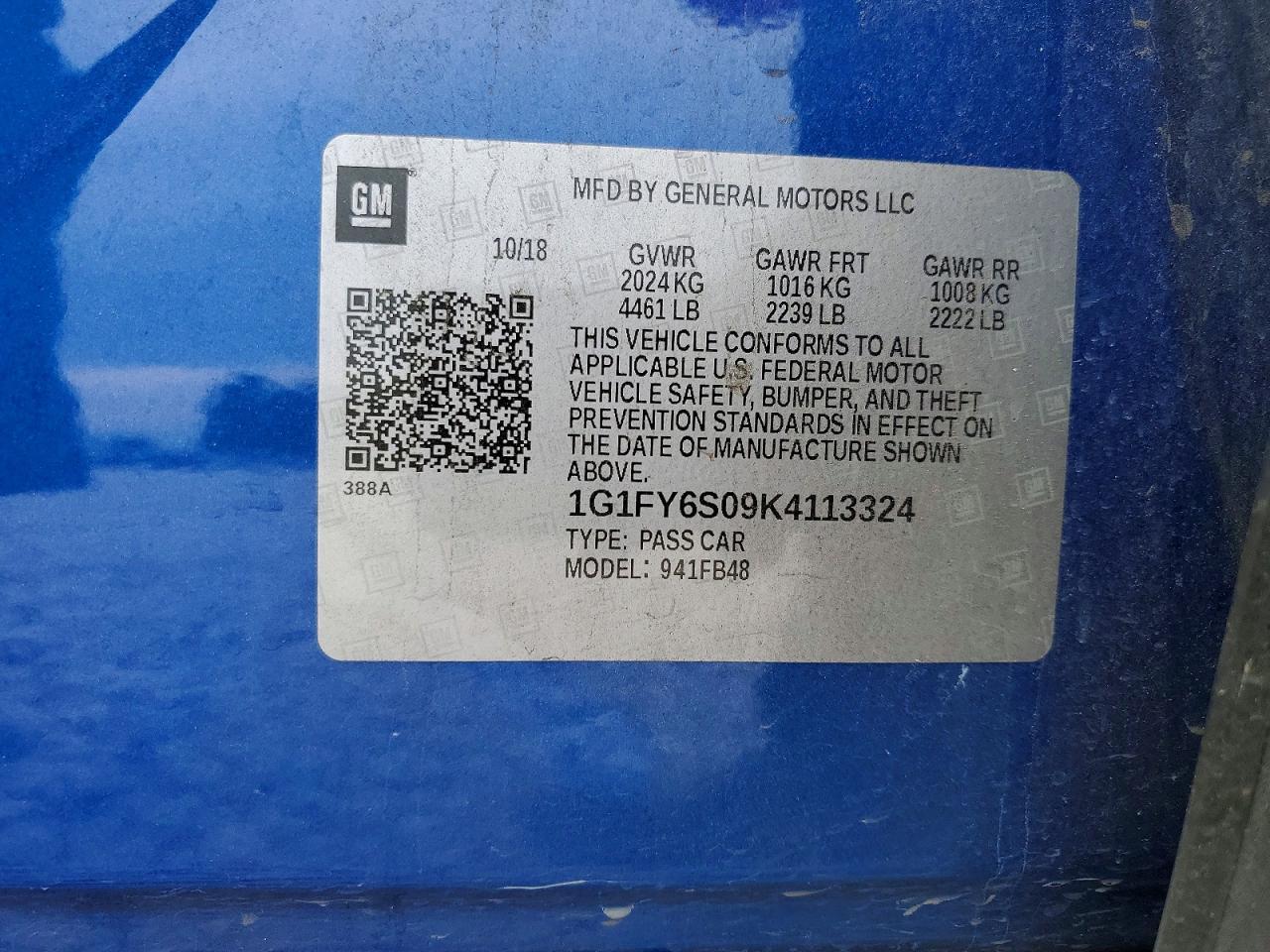 2019 Chevrolet Bolt ev lt