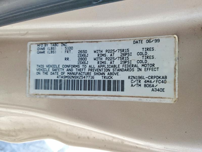 1999 Toyota Tacoma Prerunner