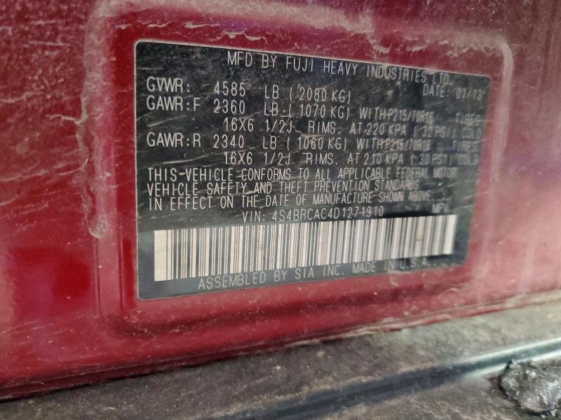 2013 Subaru Outback 2.5i