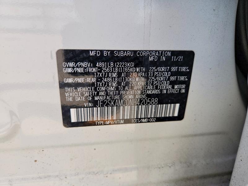 2022 Subaru Forester Wilderness