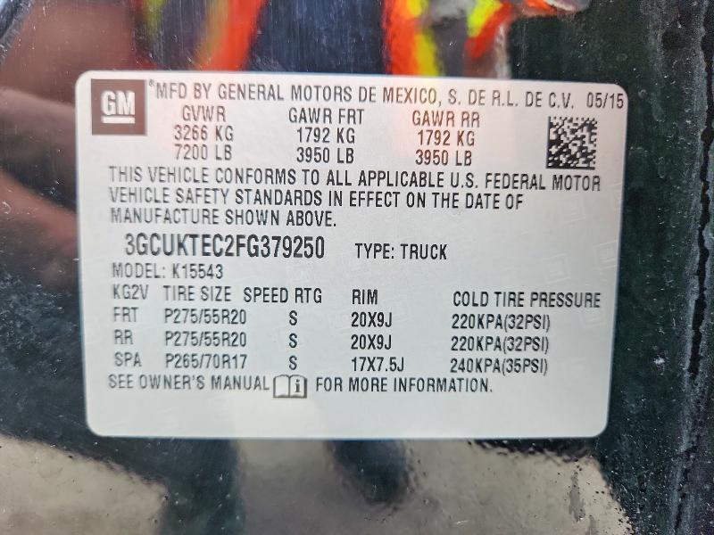 2015 Chevrolet Silverado K1500 High Country