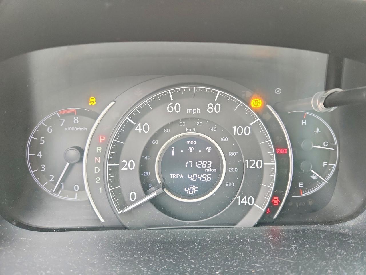 2012 Honda Cr-v exl