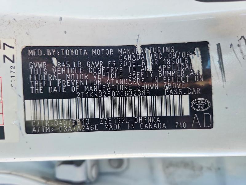 2007 Toyota Matrix xr