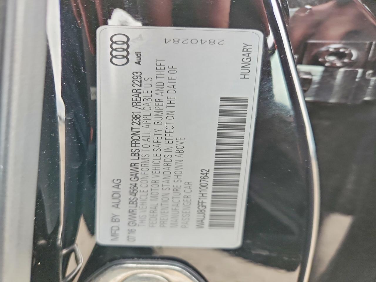 2017 Audi A3 Premium Plus