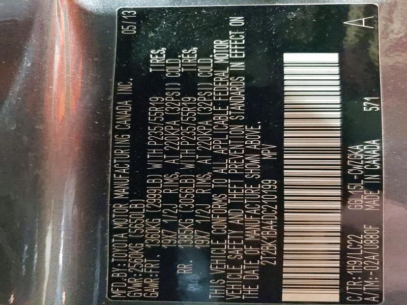 2013 Lexus Rx 350 f Sport