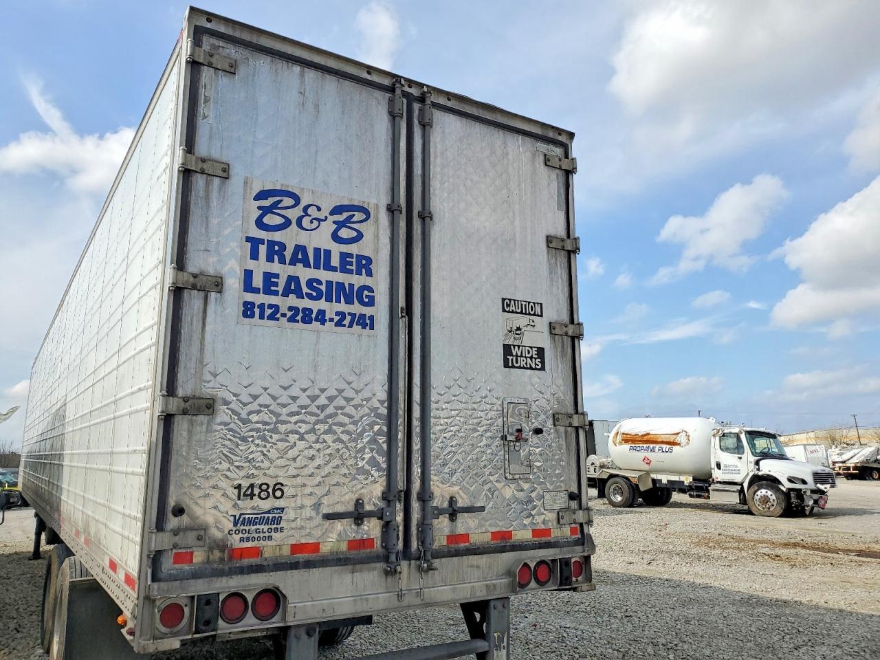 2015 Cimc Refrigerated Van Trailer