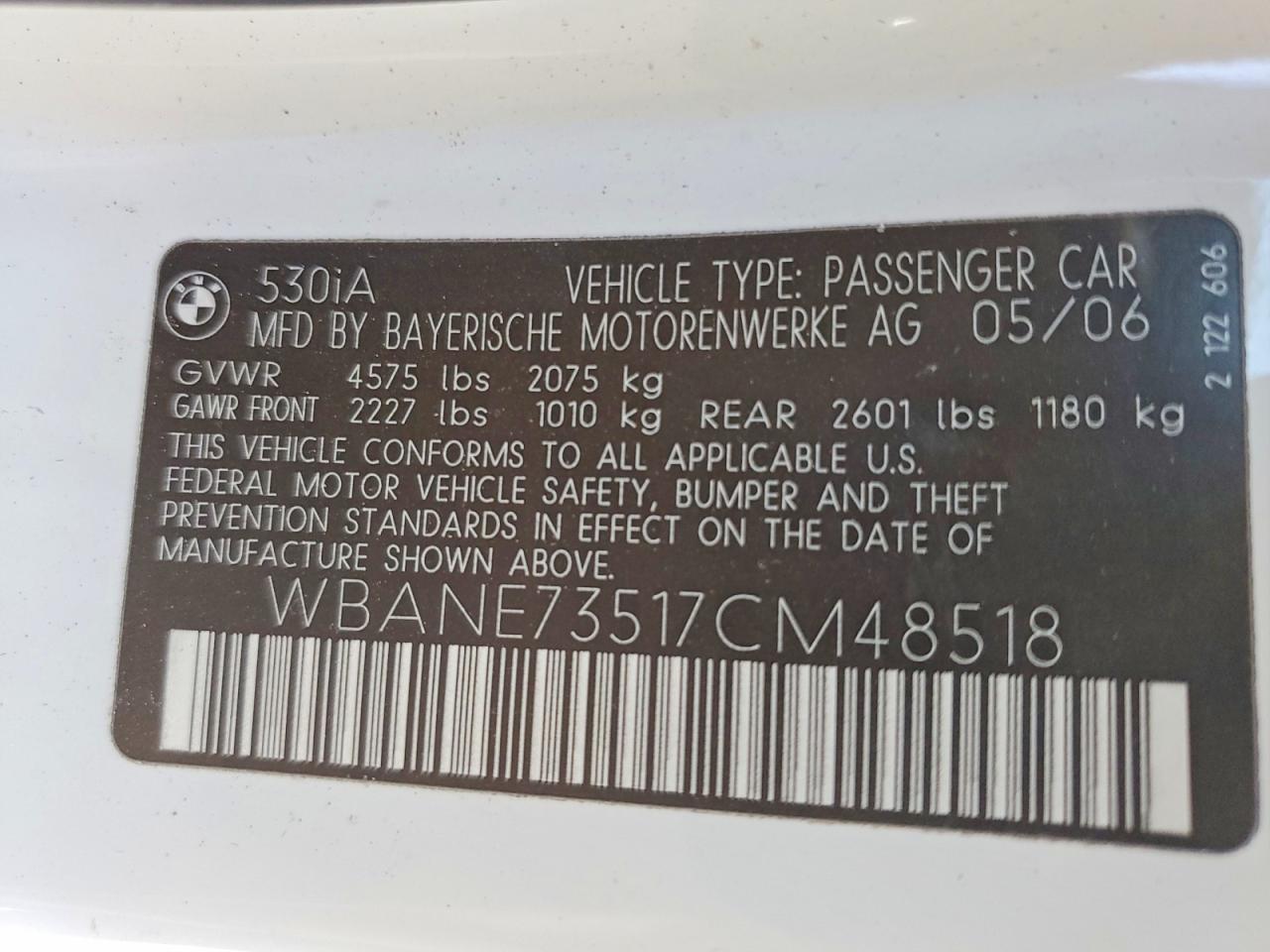 2007 BMW 530 i