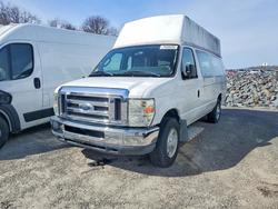 Salvage trucks for sale at Assonet, MA auction: 2009 Ford Econoline E250-Wheelchair Van