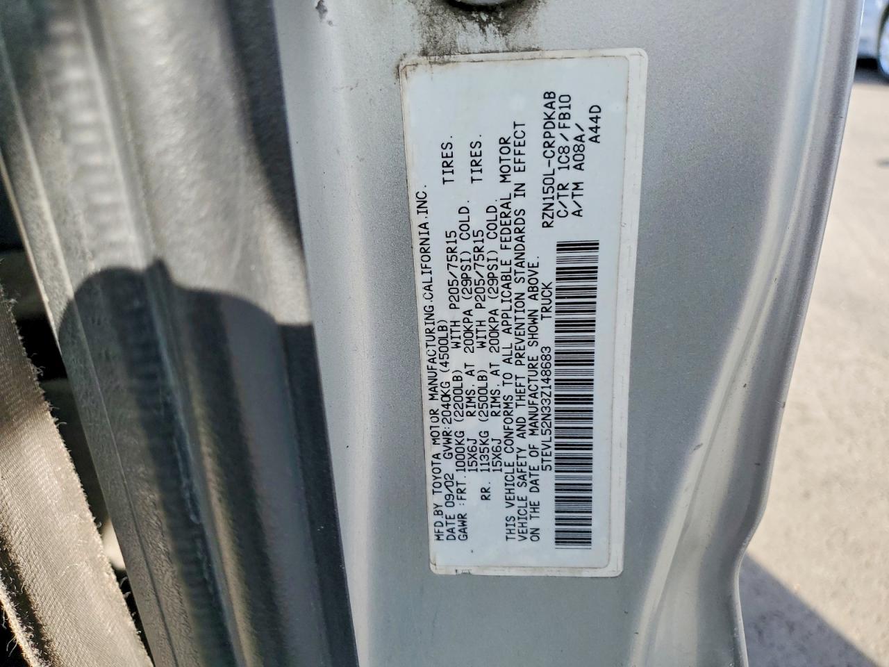 2003 Toyota Tacoma Base