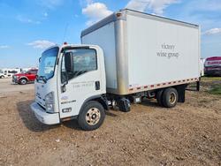 Salvage cars for sale from Copart San Antonio, TX: 2015 Isuzu NPR HD BOX Truck