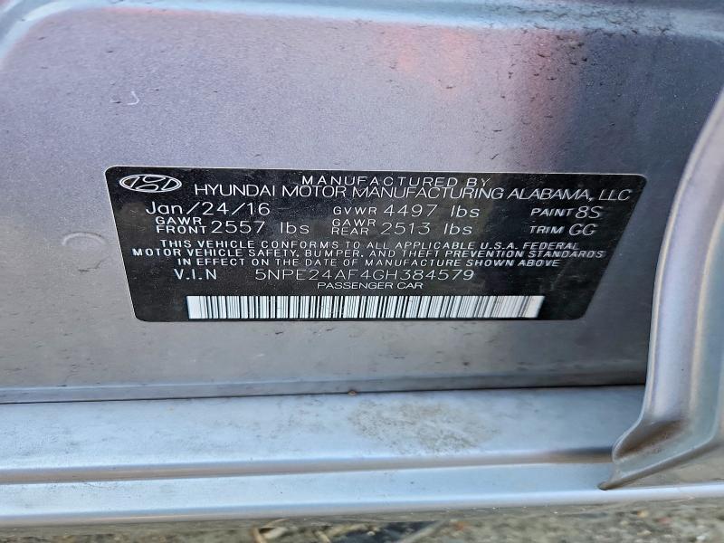 2016 Hyundai Sonata se