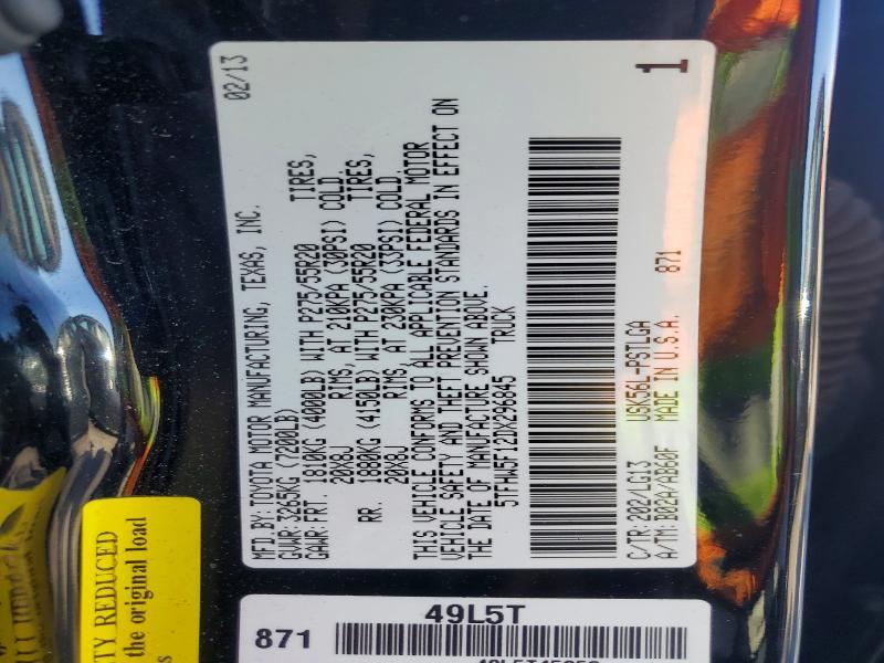 2013 Toyota Tundra Platinum