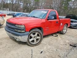 Salvage trucks for sale at Austell, GA auction: 2001 Chevrolet Silverado C1500