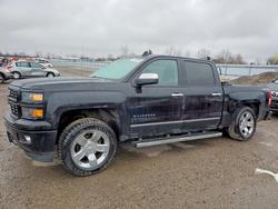 Salvage trucks for sale at London, ON auction: 2015 Chevrolet Silverado K1500 LT