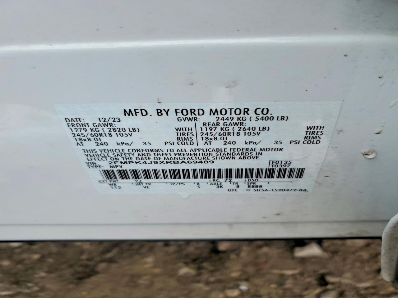 2024 Ford Edge sel