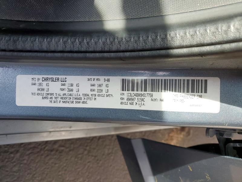 2009 Chrysler Sebring lx