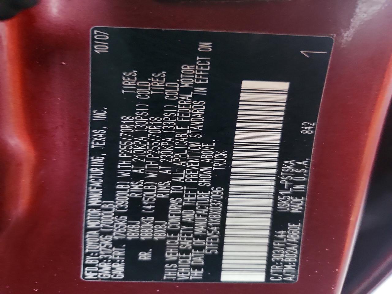 2008 Toyota Tundra SR5