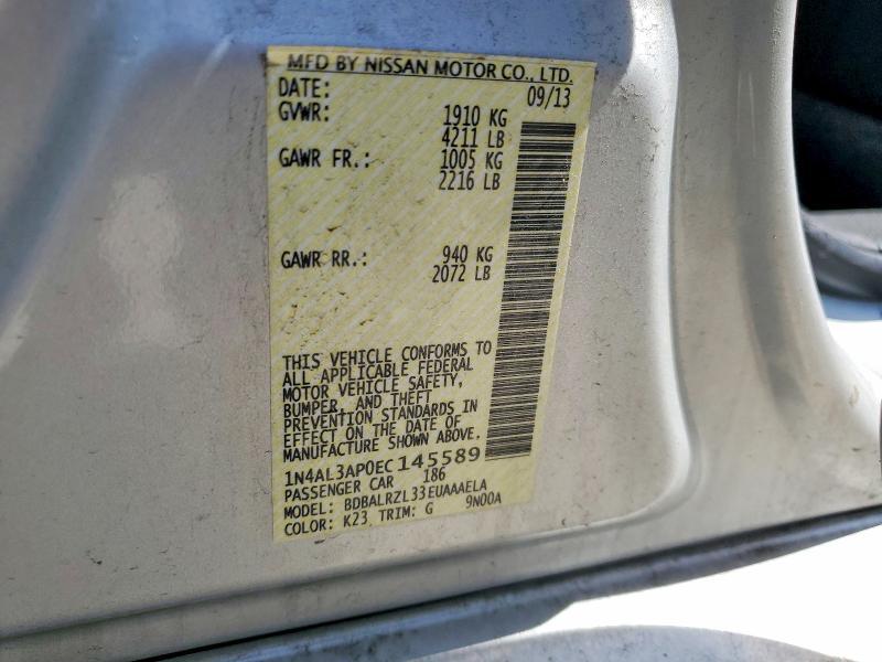 2014 Nissan Altima 2.5 s