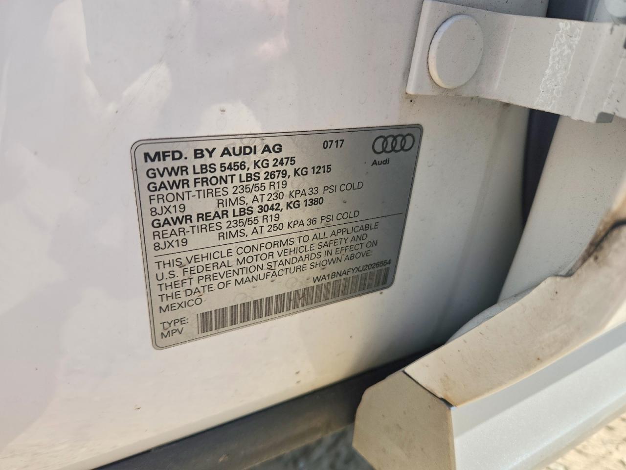 2018 Audi Q5 Premium Plus