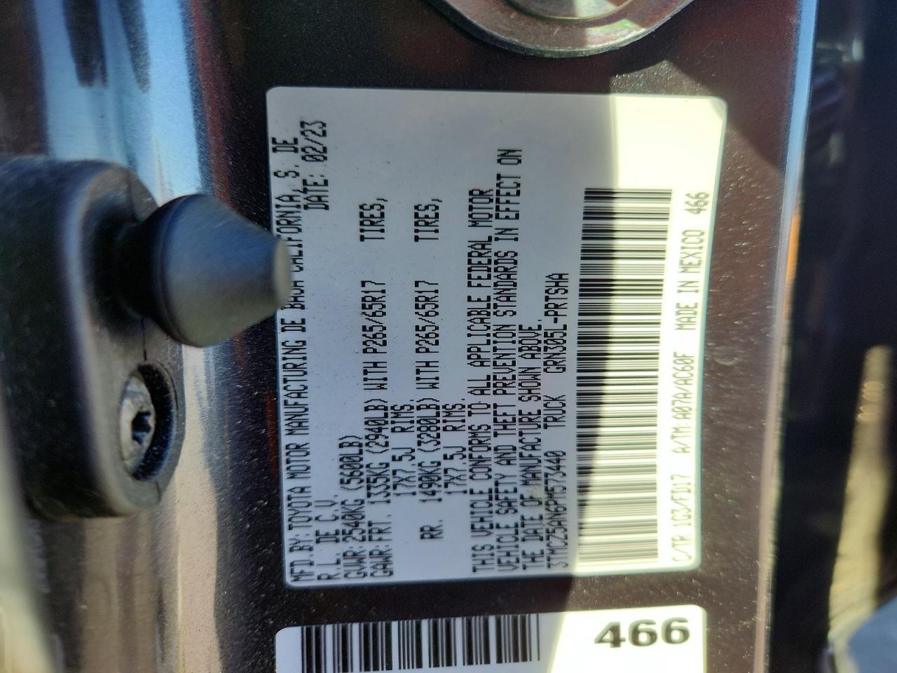 2023 Toyota Tacoma TRD Sport