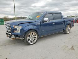 Ford salvage cars for sale: 2016 Ford F150 Supercrew