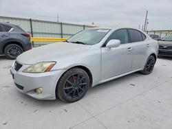 Vehiculos salvage en venta de Copart Haslet, TX: 2007 Lexus Is 250 awd