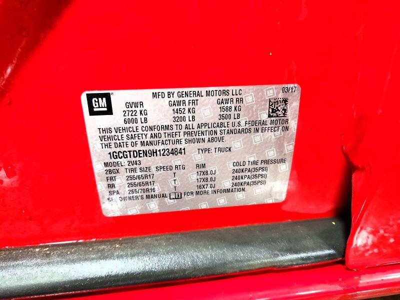 2017 Chevrolet Colorado Z71