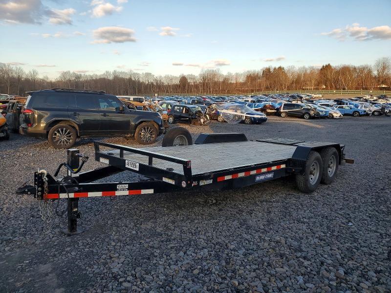 2024 Sure Trac ST82153URET-B-140 Equipment Trailer
