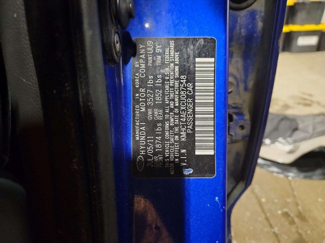 2012 Hyundai Accent gls
