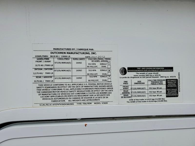 2013 Dutchmen Voltage Camper