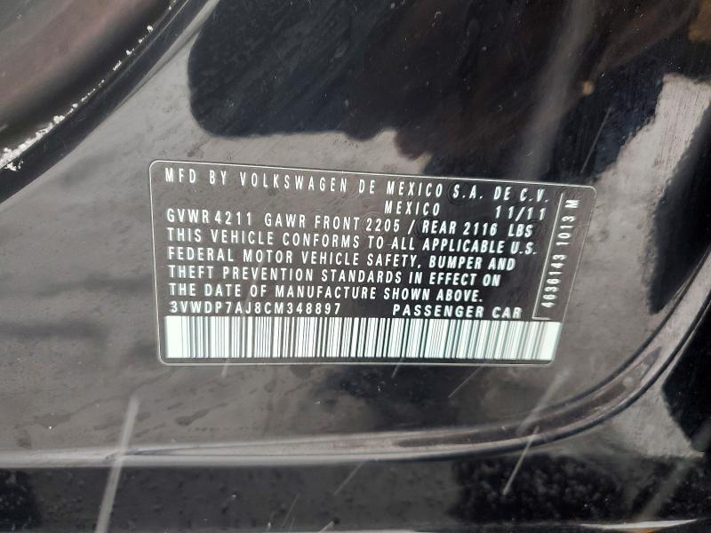 2012 Volkswagen Jetta se