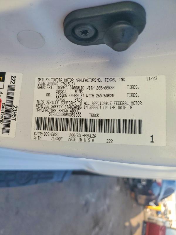 2024 Toyota Tundra Limited HV