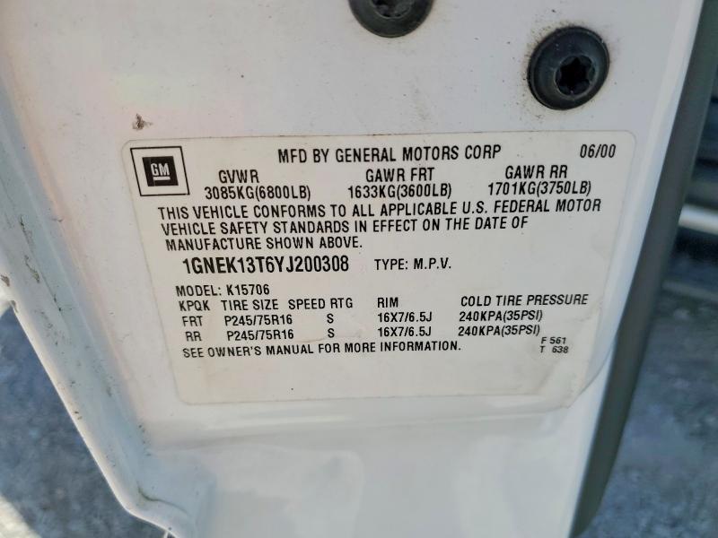 2000 Chevrolet Tahoe K1500