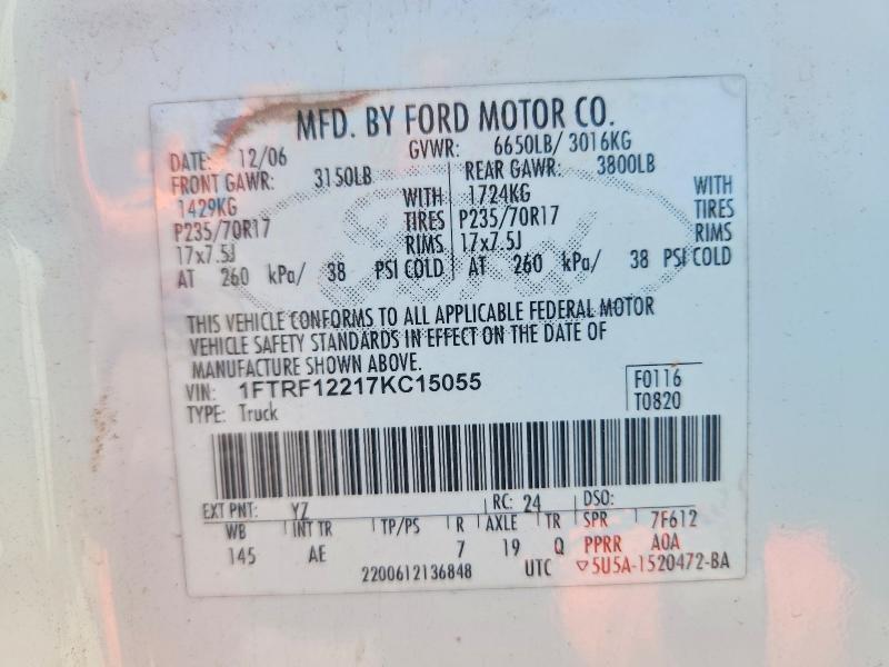 2007 Ford F150