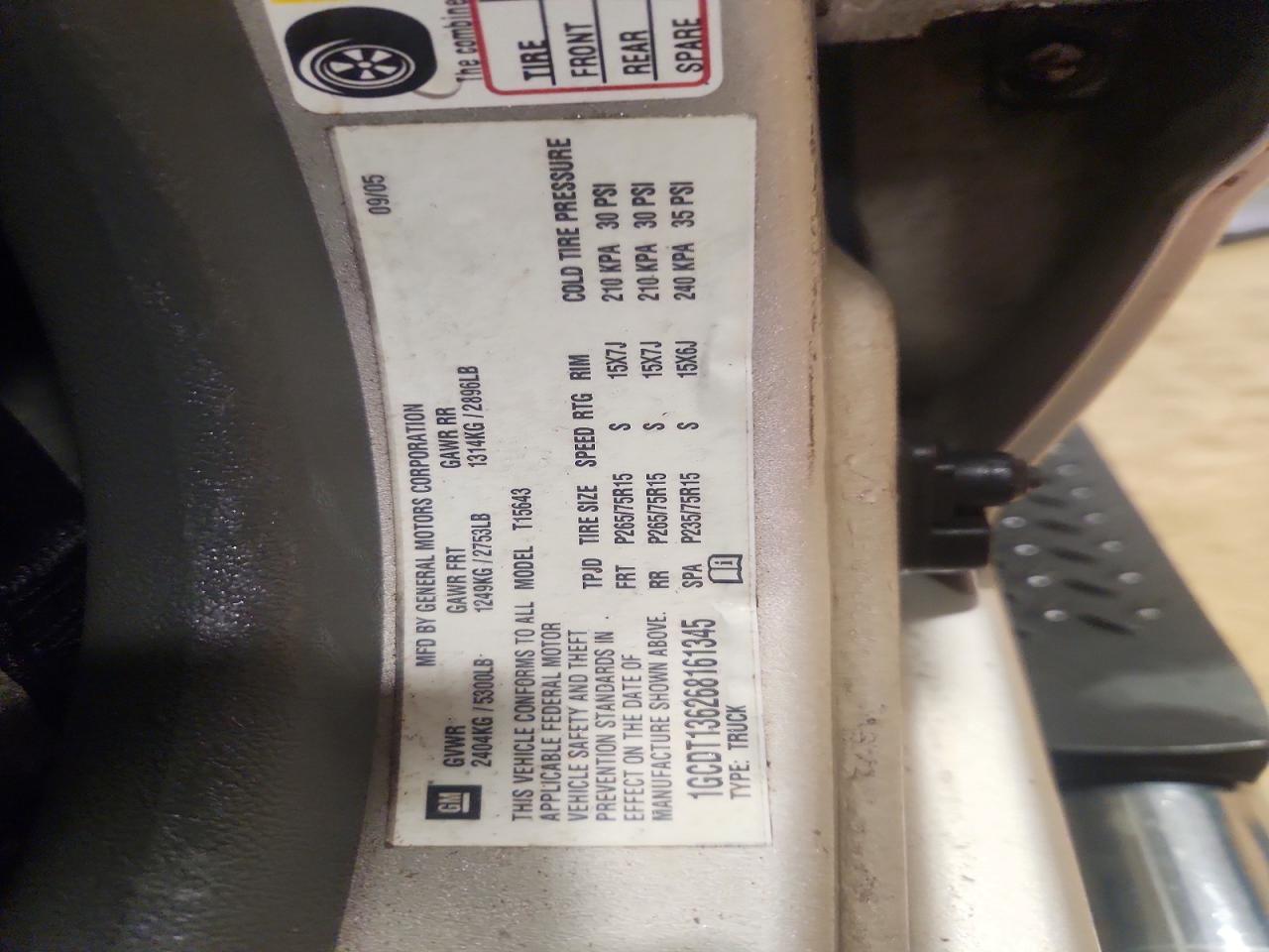 2006 Chev Colorado