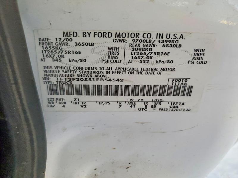 2001 Ford F350 SRW Super Duty