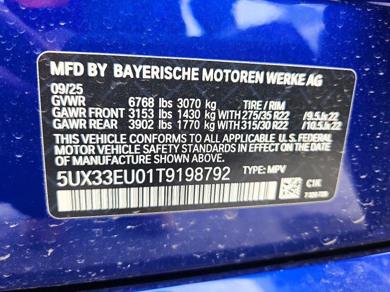 2026 BMW X5 M60i