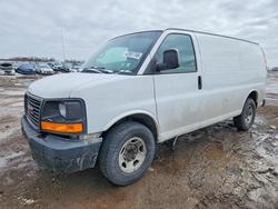 Salvage trucks for sale at Elgin, IL auction: 2015 GMC Savana G2500