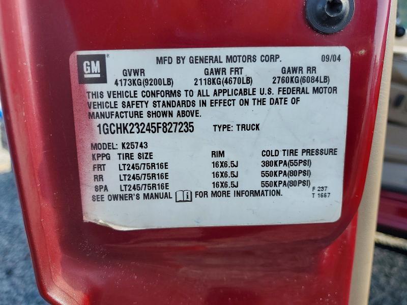 2005 Chevrolet Silverado K2500 Heavy Duty