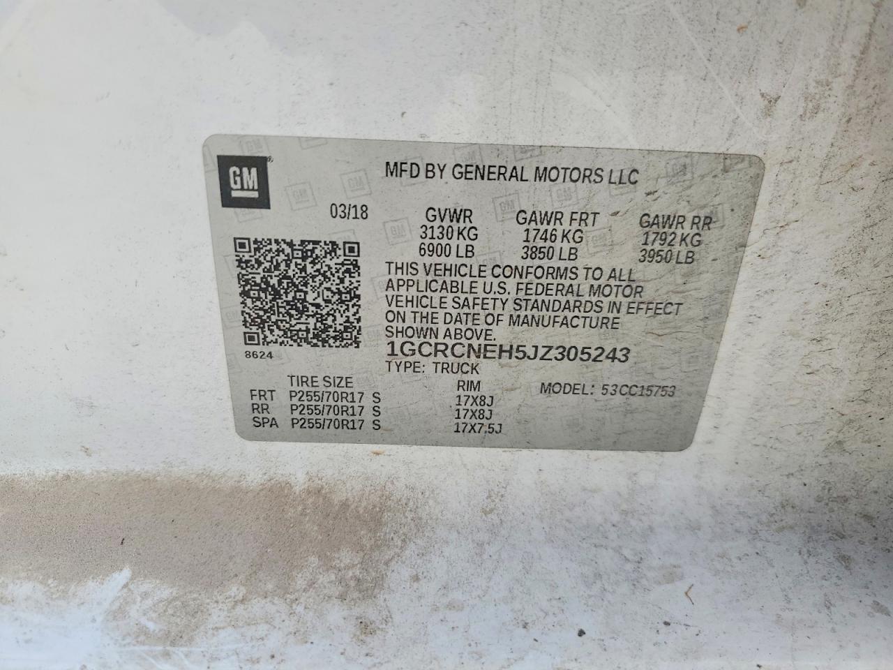 2018 Chevrolet Silverado C1500