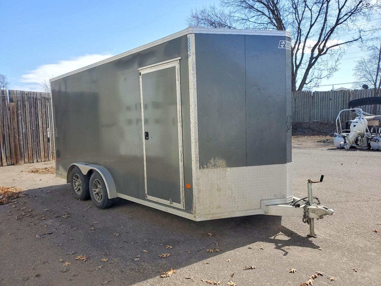 2020 Alcom Llc Enclosed Cargo Trailer